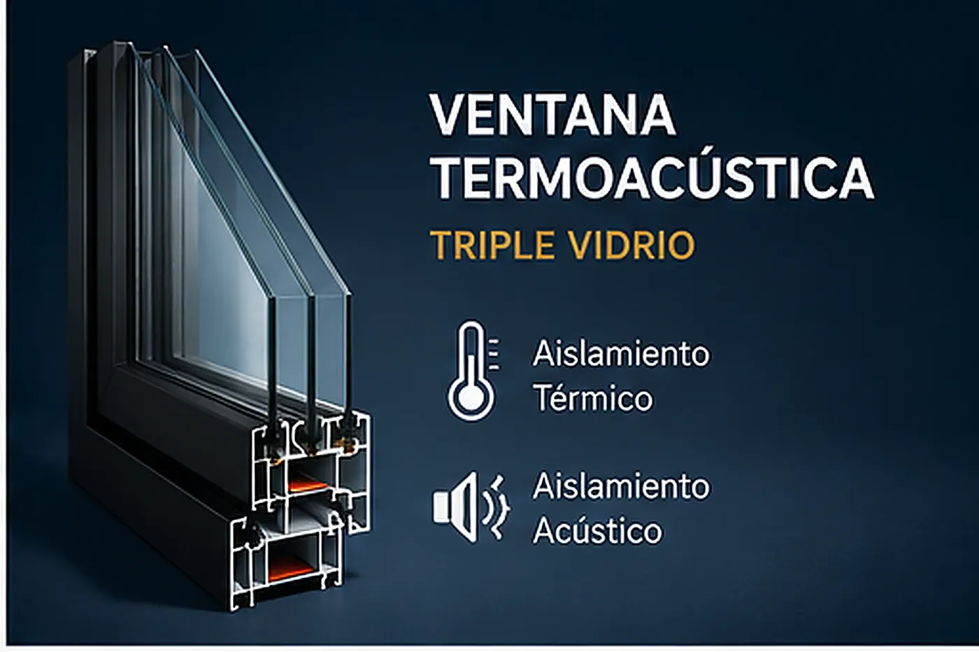Ventana termoacustica